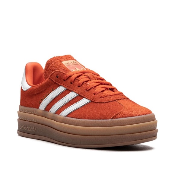 adidas Shoes - adidas Orange and White Women's Sneakers